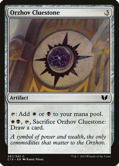 Orzhov Cluestone Commander 2015 Magic card