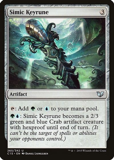 Simic Keyrune Commander 2015 Magic card