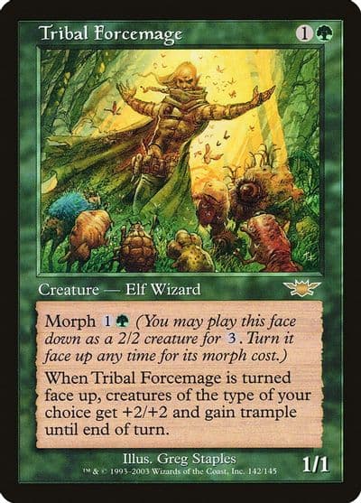 Tribal Forcemage Legions Magic card