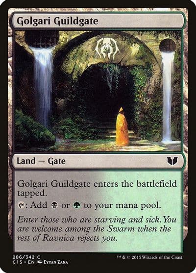 Golgari Guildgate Commander 2015 Magic card