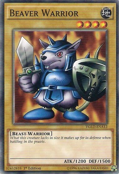 Beaver Warrior King of Games: Yugi's Legendary Decks Yu-Gi-Oh! card