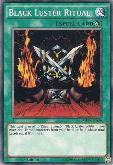 Black Luster Ritual King of Games: Yugi's Legendary Decks Yu-Gi-Oh! card