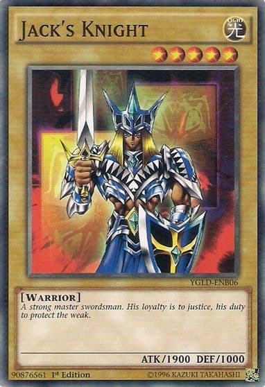 Jacks Knight B King of Games: Yugi's Legendary Decks Yu-Gi-Oh! card