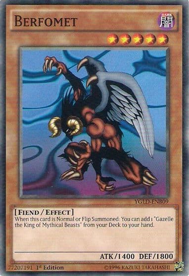 Berfomet King of Games: Yugi's Legendary Decks Yu-Gi-Oh! card