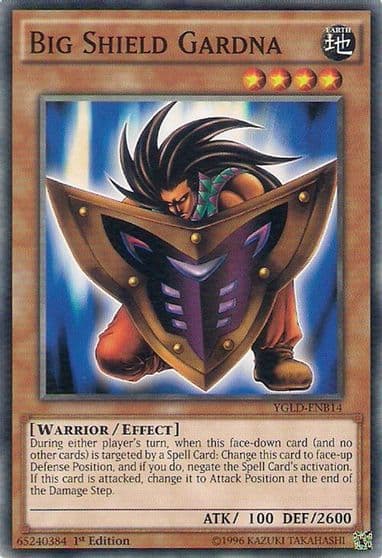 Big Shield Gardna King of Games: Yugi's Legendary Decks Yu-Gi-Oh! card