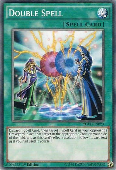 Double Spell King of Games: Yugi's Legendary Decks Yu-Gi-Oh! card
