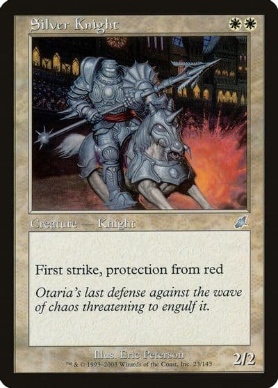 Silver Knight Scourge Magic card