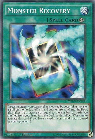 Monster Recovery B King of Games: Yugi's Legendary Decks Yu-Gi-Oh! card