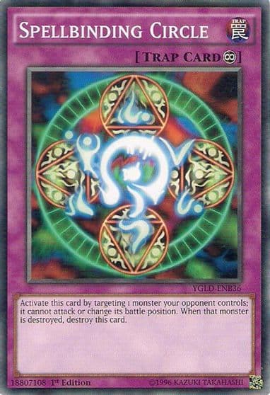 Spellbinding Circle King of Games: Yugi's Legendary Decks Yu-Gi-Oh! card