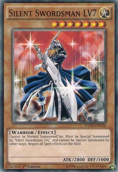 Silent Swordsman LV7 King of Games: Yugi's Legendary Decks Yu-Gi-Oh! card