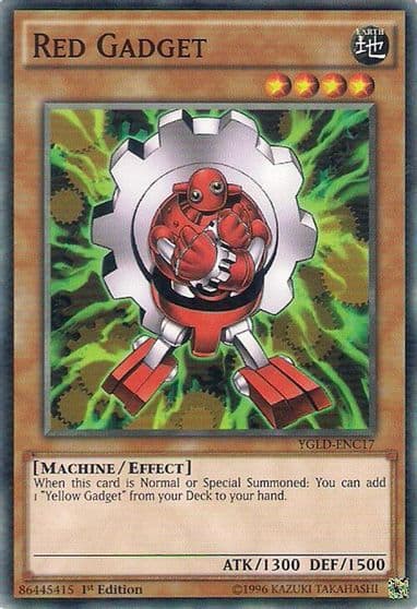 Red Gadget King of Games: Yugi's Legendary Decks Yu-Gi-Oh! card