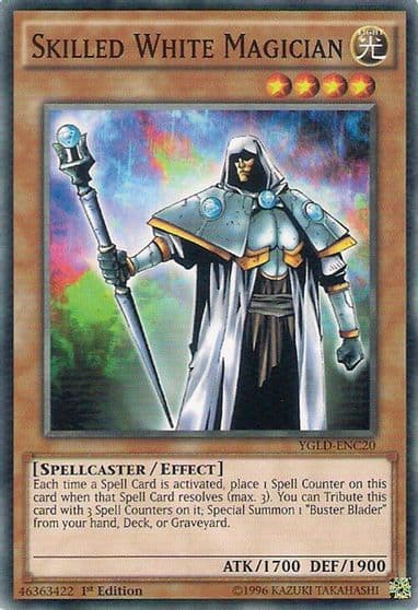 Skilled White Magician King of Games: Yugi's Legendary Decks Yu-Gi-Oh! card