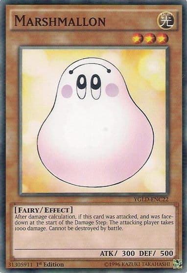 Marshmallon King of Games: Yugi's Legendary Decks Yu-Gi-Oh! card
