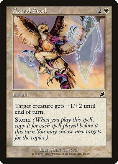 Astral Steel Scourge Magic card