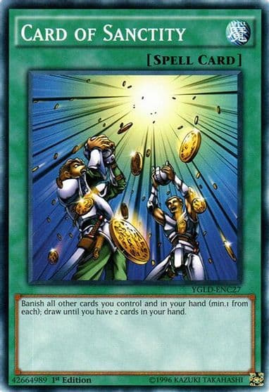 Card of Sanctity King of Games: Yugi's Legendary Decks Yu-Gi-Oh! card