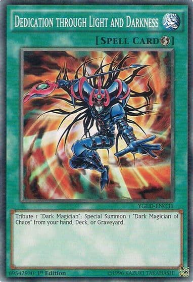 Dedication through Light and Darkness King of Games: Yugi's Legendary Decks Yu-Gi-Oh! card