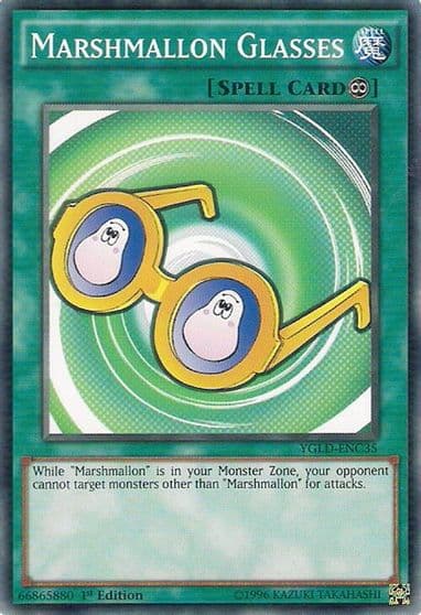Marshmallon Glasses King of Games: Yugi's Legendary Decks Yu-Gi-Oh! card