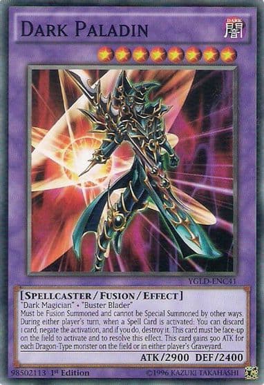Dark Paladin King of Games: Yugi's Legendary Decks Yu-Gi-Oh! card