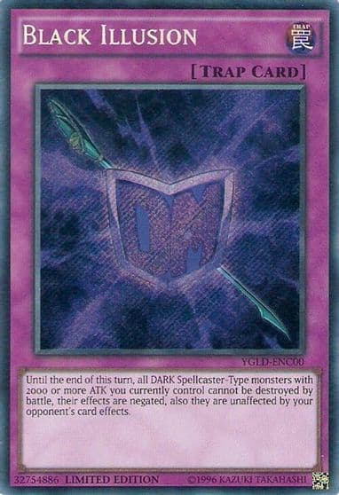 Black Illusion King of Games: Yugi's Legendary Decks Yu-Gi-Oh! card