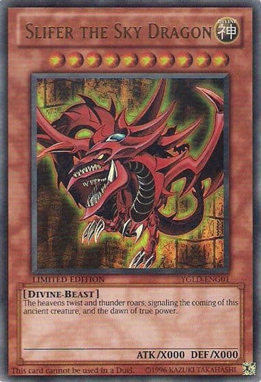 Slifer the Sky Dragon King of Games: Yugi's Legendary Decks Yu-Gi-Oh! card