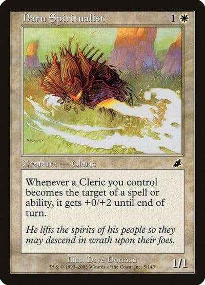 Daru Spiritualist Scourge Magic card