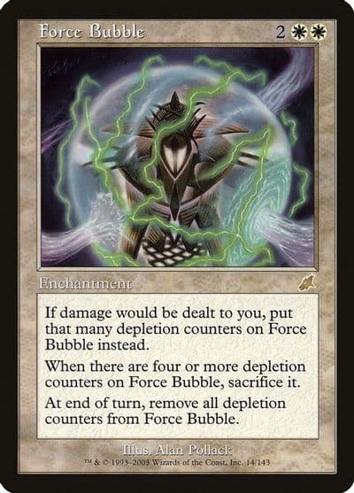 Force Bubble Scourge Magic card