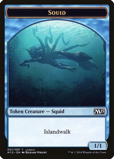 Squid Token League Promos Magic card