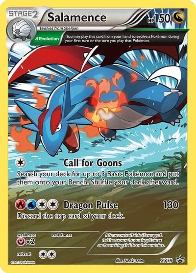 Salamence - XY59 XY Promos Pokemon card