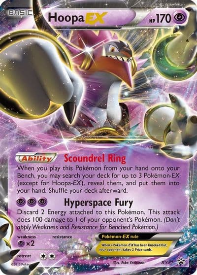 Hoopa EX XY Promos Pokemon card