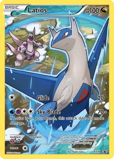 Latios (Full Art Promo) XY Promos Pokemon card