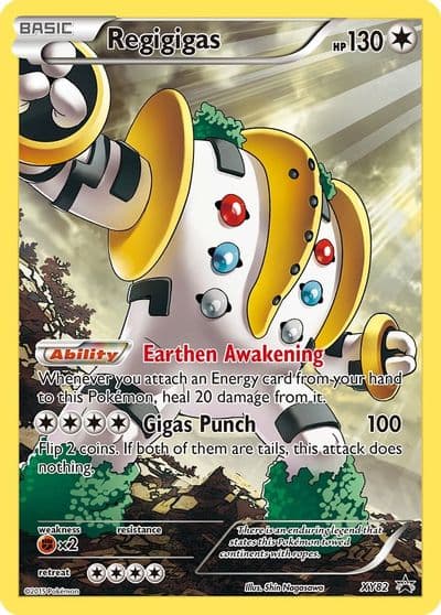 Regigigas (Full Art Promo) XY Promos Pokemon card