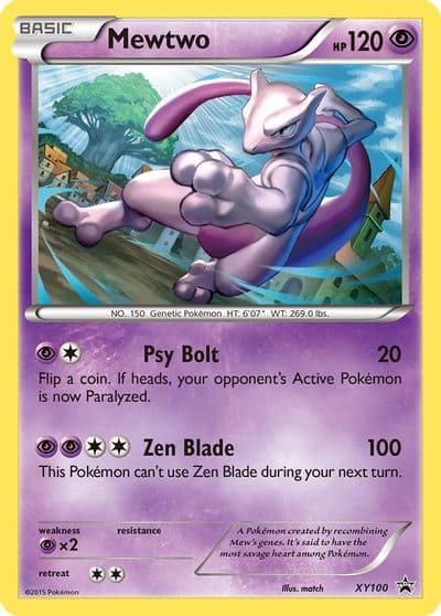 Mewtwo - XY100 XY Promos Pokemon card