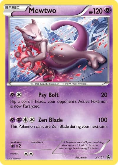 Mewtwo - XY101 XY Promos Pokemon card