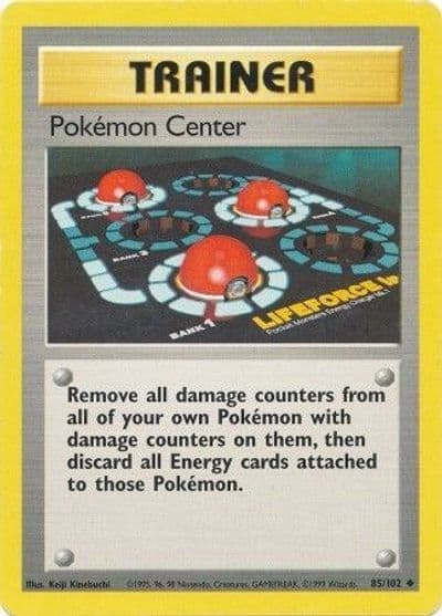 Pokemon Center Base Set Pokemon card