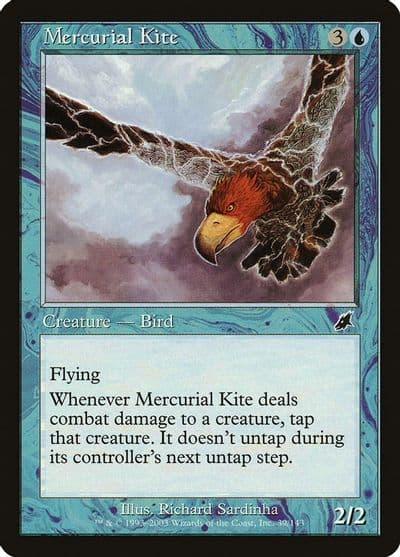Mercurial Kite Scourge Magic card