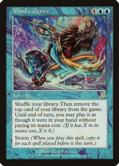 Minds Desire Scourge Magic card
