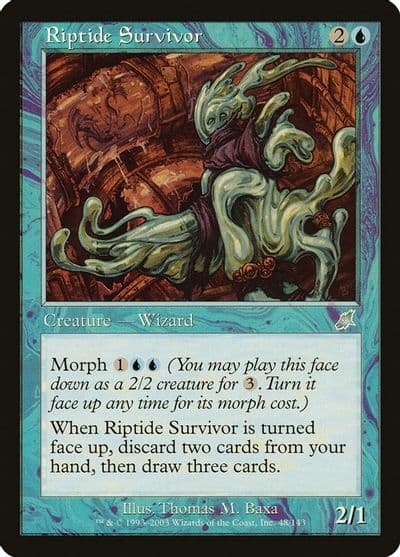 Riptide Survivor Scourge Magic card
