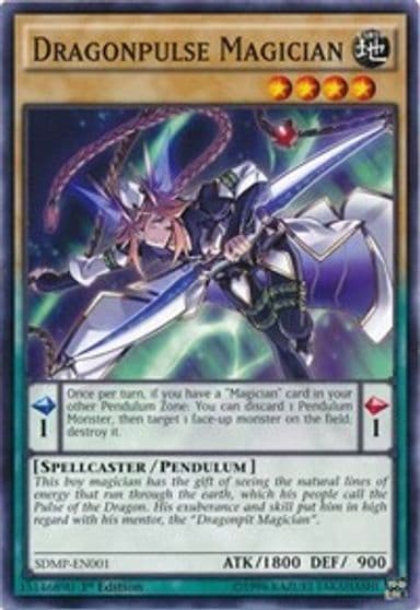 Dragonpulse Magician Structure Deck: Master of Pendulum Yu-Gi-Oh! card