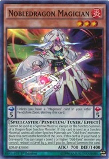 Nobledragon Magician Structure Deck: Master of Pendulum Yu-Gi-Oh! card