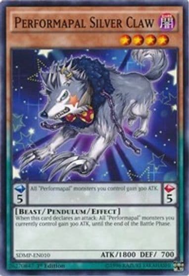 Performapal Silver Claw Structure Deck: Master of Pendulum Yu-Gi-Oh! card
