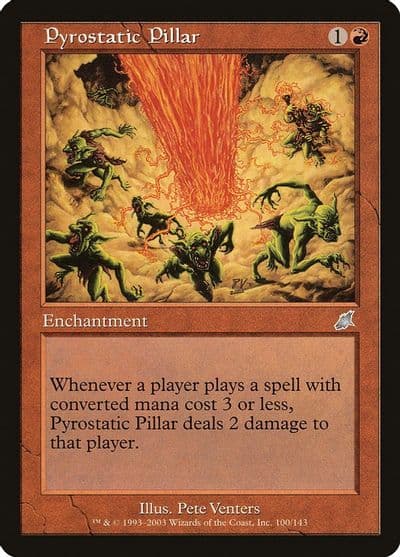 Pyrostatic Pillar Scourge Magic card