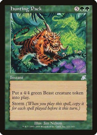 Hunting Pack Scourge Magic card