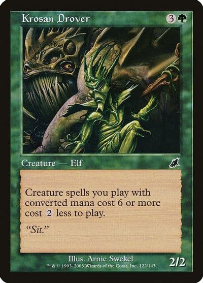 Krosan Drover Scourge Magic card