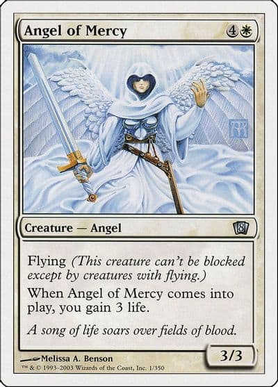 Angel of Mercy 8th Edition Magic card