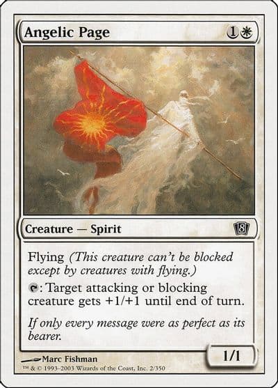 Angelic Page 8th Edition Magic card