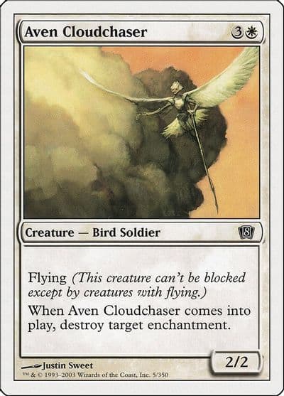 Aven Cloudchaser 8th Edition Magic card