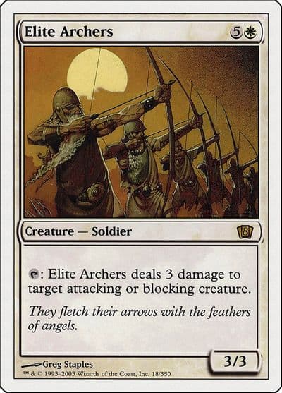 Elite Archers 8th Edition Magic card