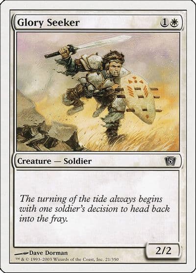 Glory Seeker 8th Edition Magic card