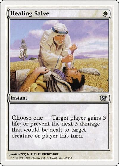 Healing Salve 8th Edition Magic card