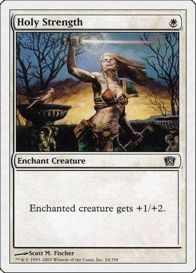Holy Strength 8th Edition Magic card